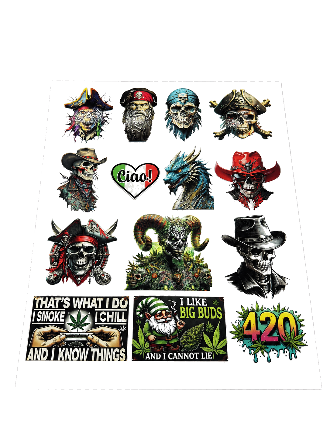 Full-color custom designs on a UV printer bed